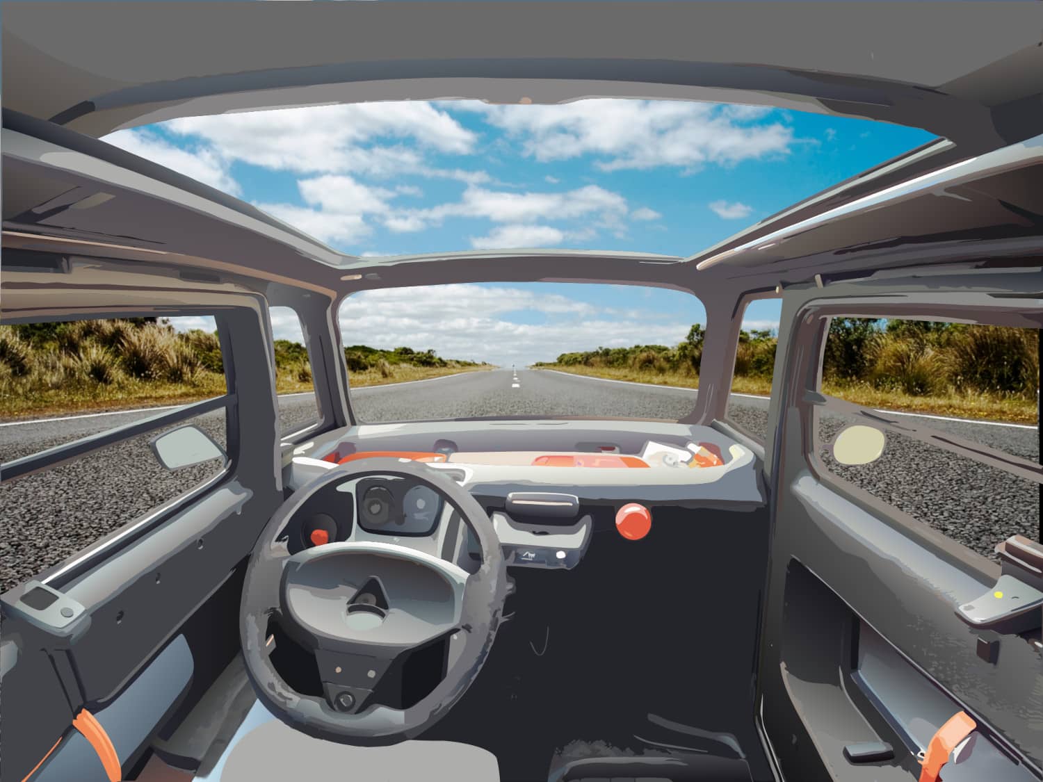 citroen ami habitacle